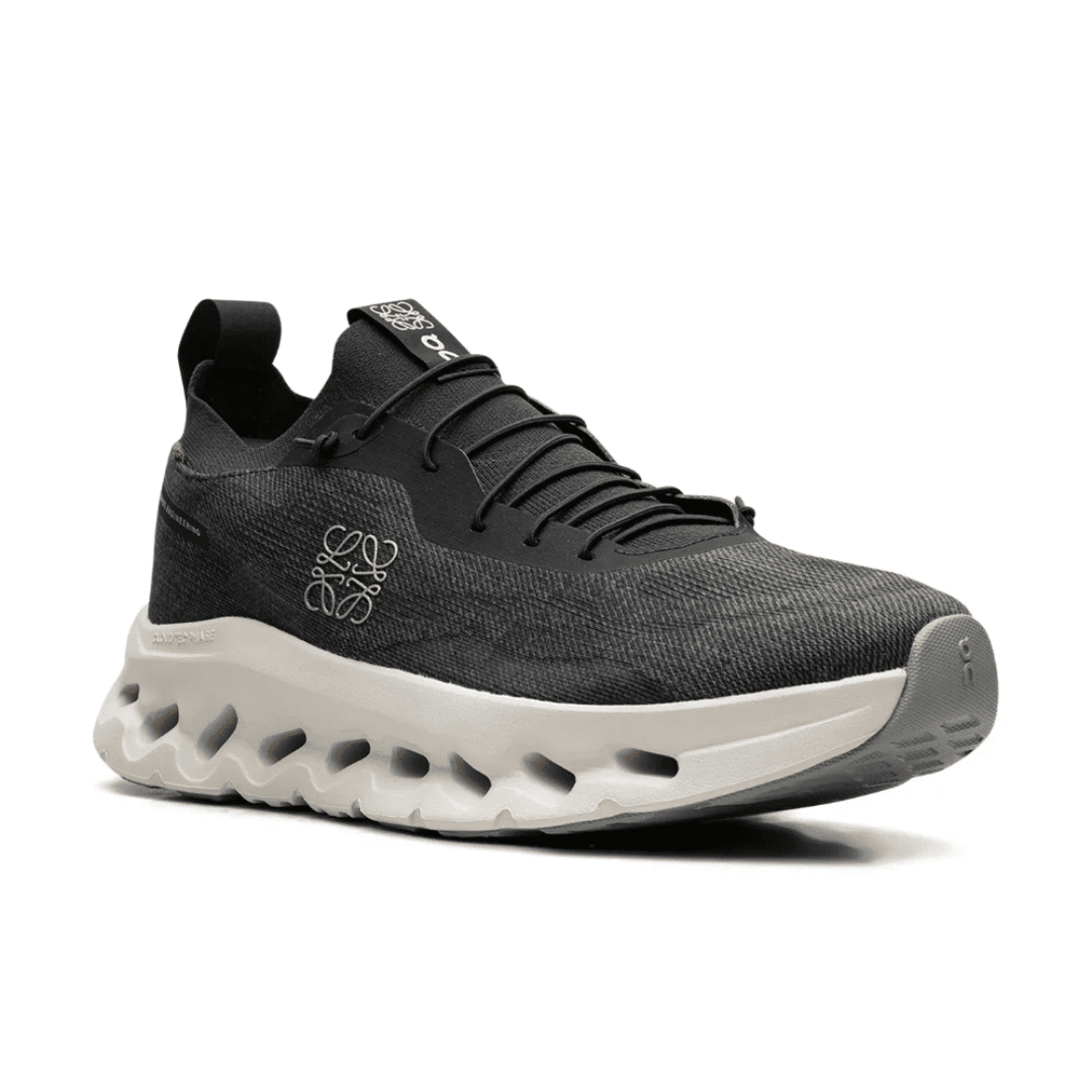 Loewe x On Running Cloudtilt Denim Grey heel view