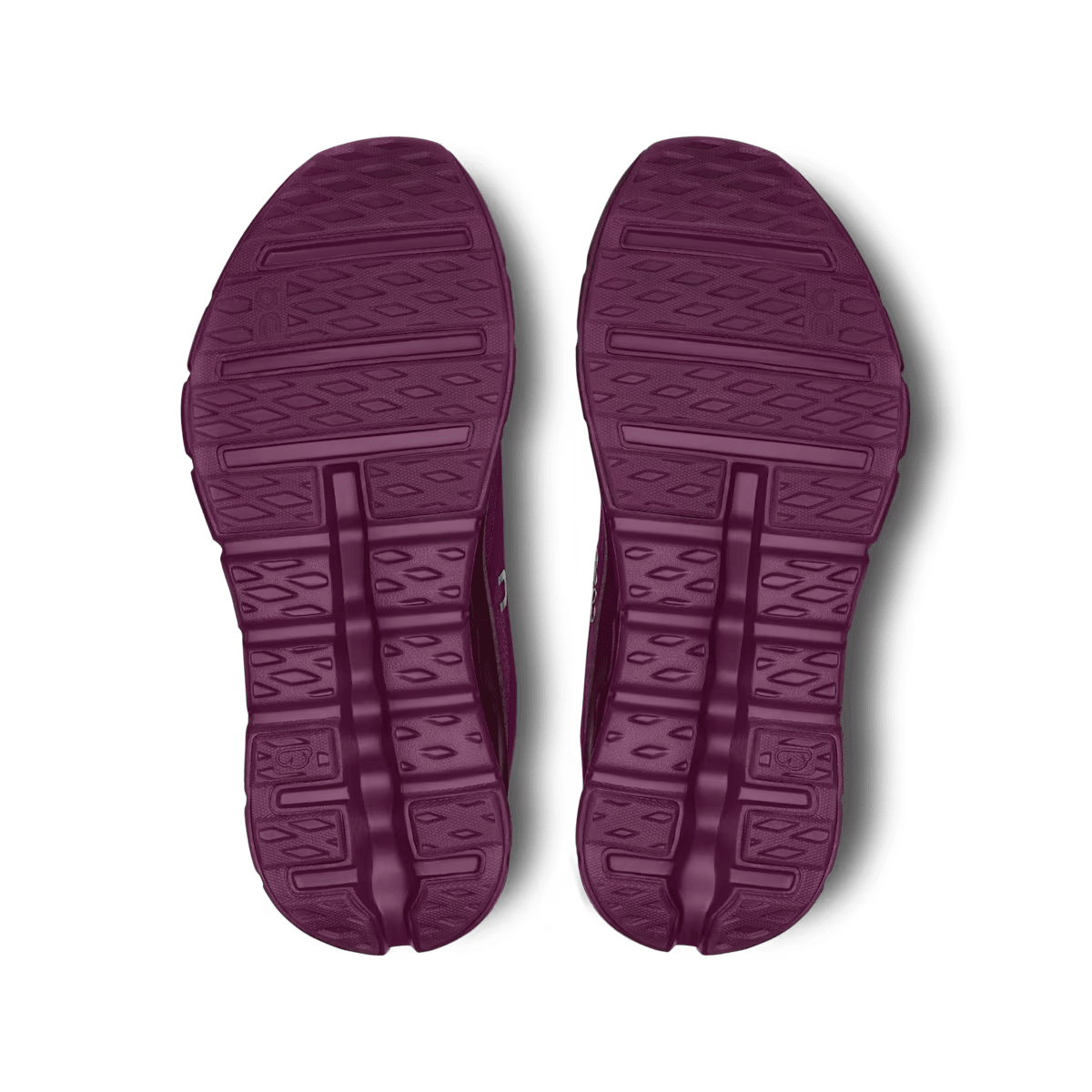 On Cloudsurfer Max White heel view