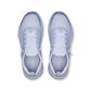 Pair of light blue athletic shoes on a white background