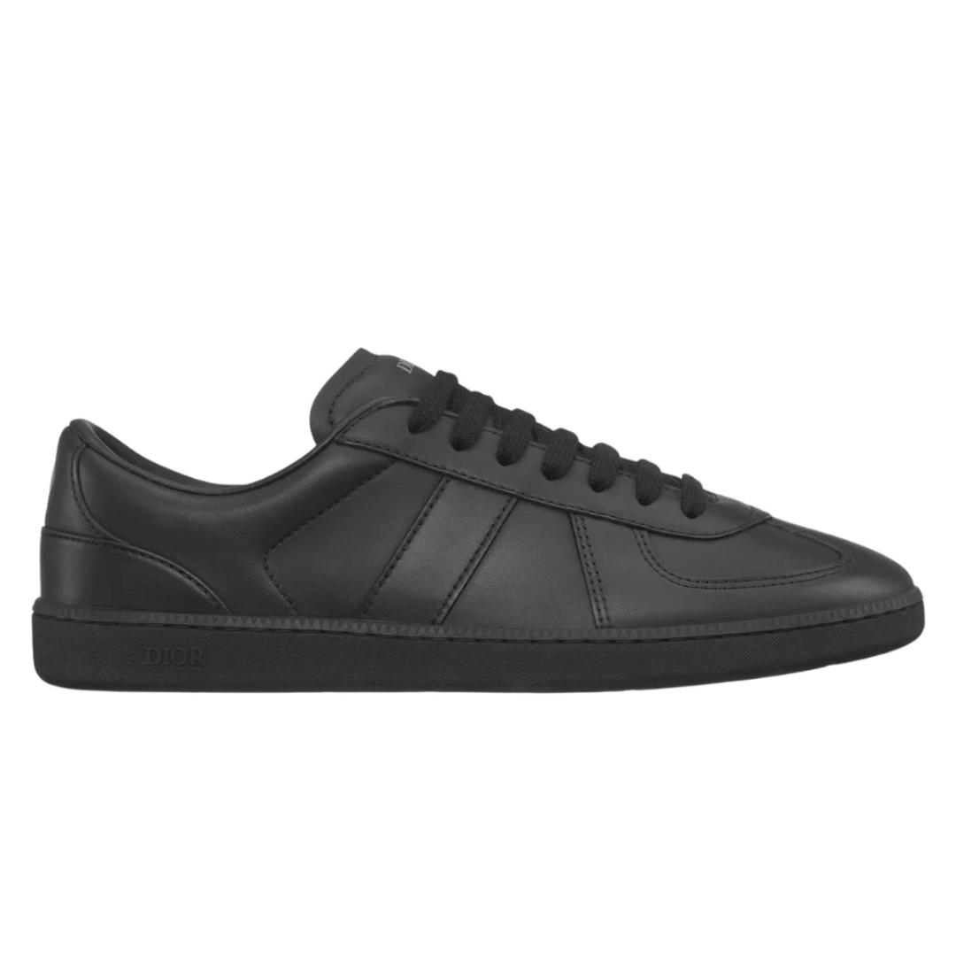 Close-up of Dior B01 Matchpoint Sneaker Black leather UAE