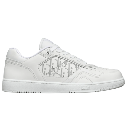 Side view of Dior B27 Low Oblique White sneaker Dubai