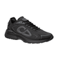 Dior B30 Countdown Tech Sneaker "Black Semi" upper detail