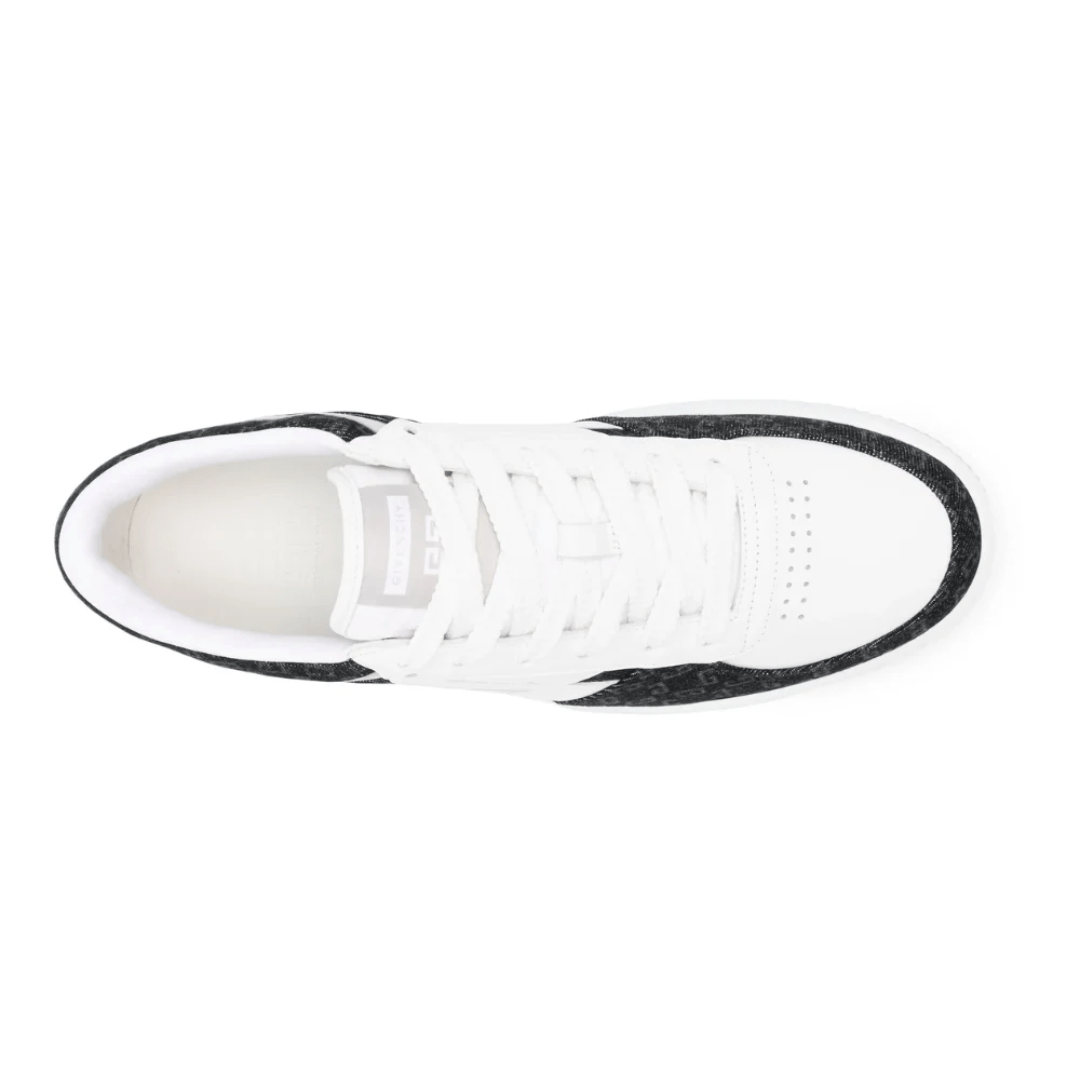 Lifestyle image of Givenchy G Move White Black sneakers Dubai UAE