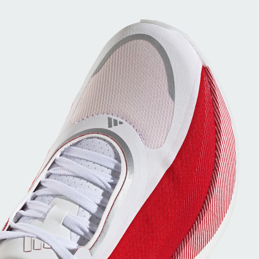 Front view of adidas Hyperboost Edge men’s running shoes