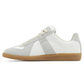 Maison Margiela Replica White Grey Sneakers Top View UAE