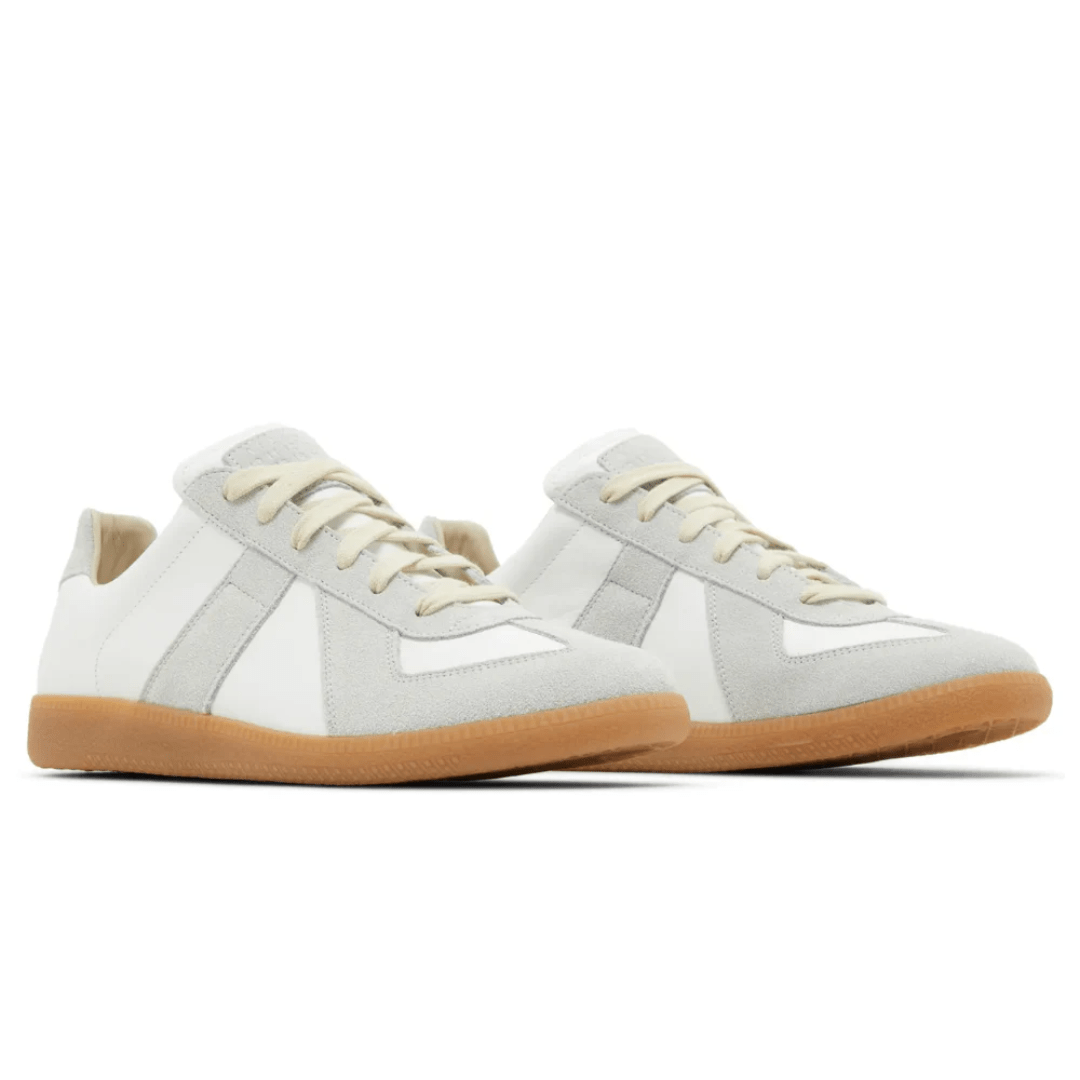 Side View of Maison Margiela Replica White Grey in Dubai