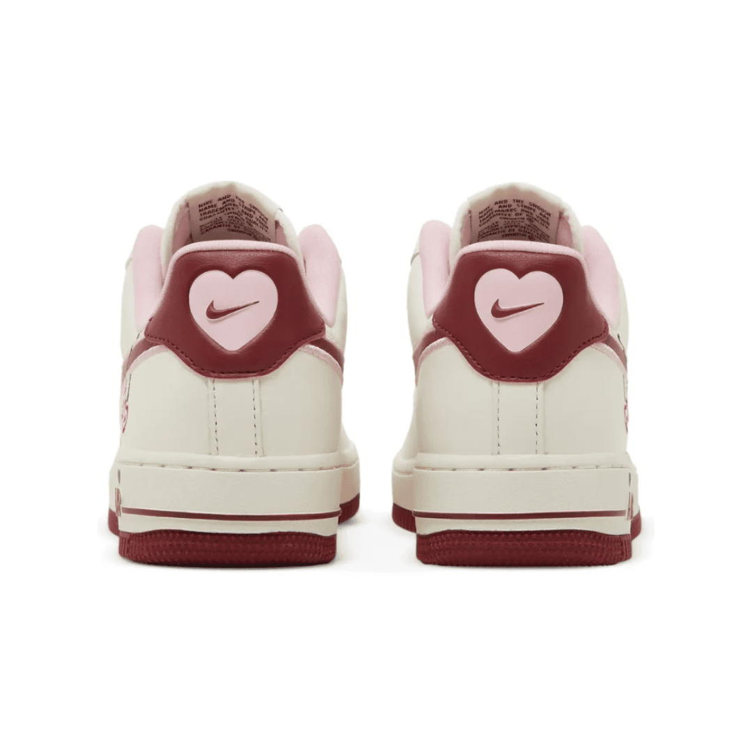Nike Air Force 1 Low Valentine’s Day 2023 heel view