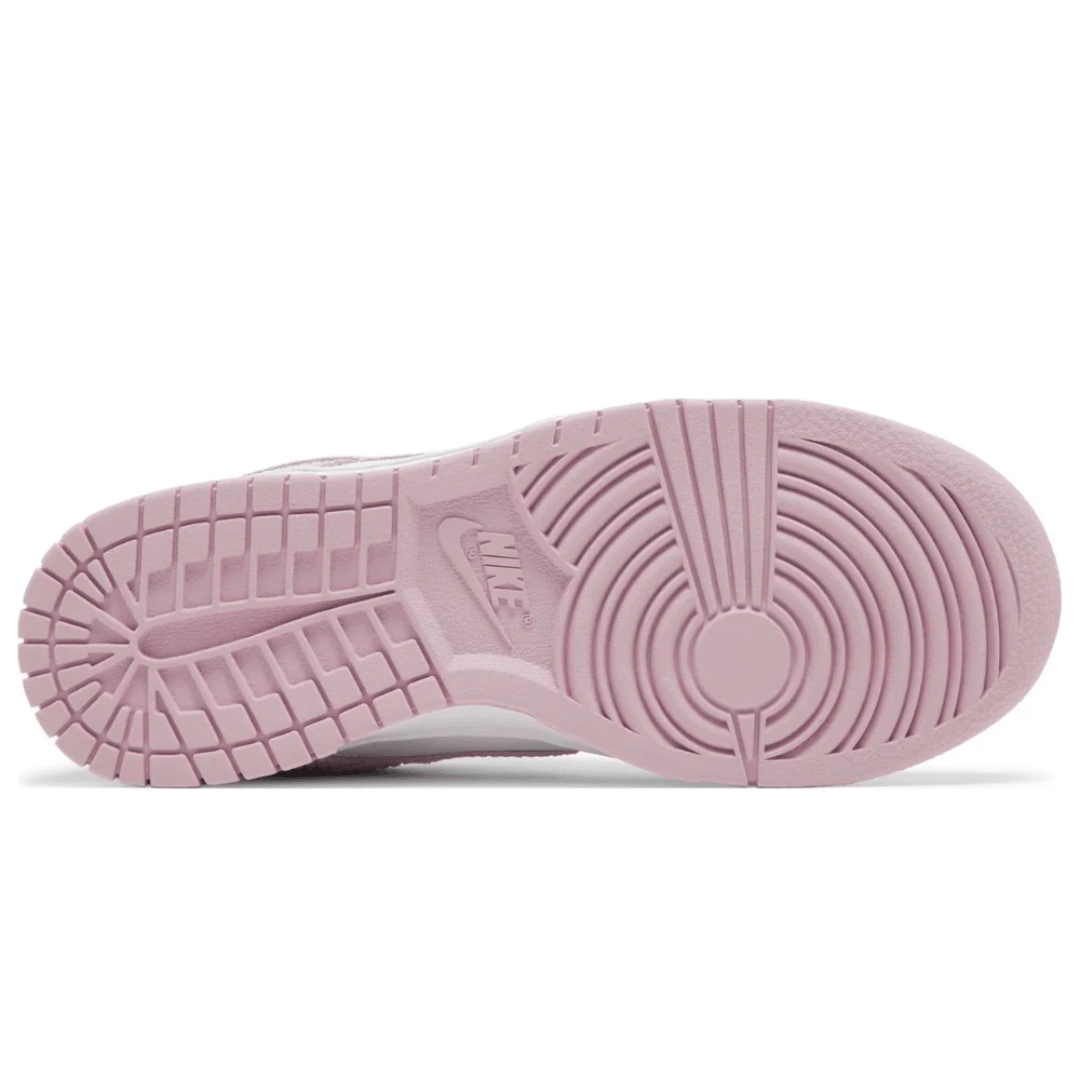 Nike Dunk Low Pink Corduroy styled with casual outfit in Dubai