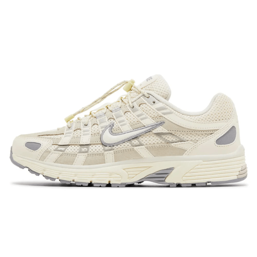 Nike P-6000 Light Bone Platinum Violet on feet shot UAE