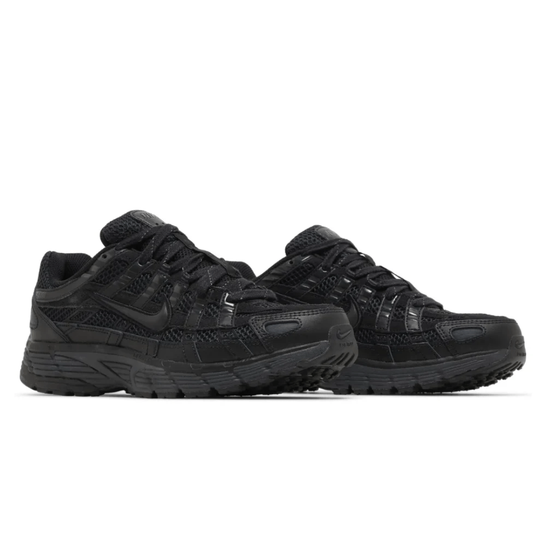 Side view of Nike P-6000 Premium Triple Black in UAE