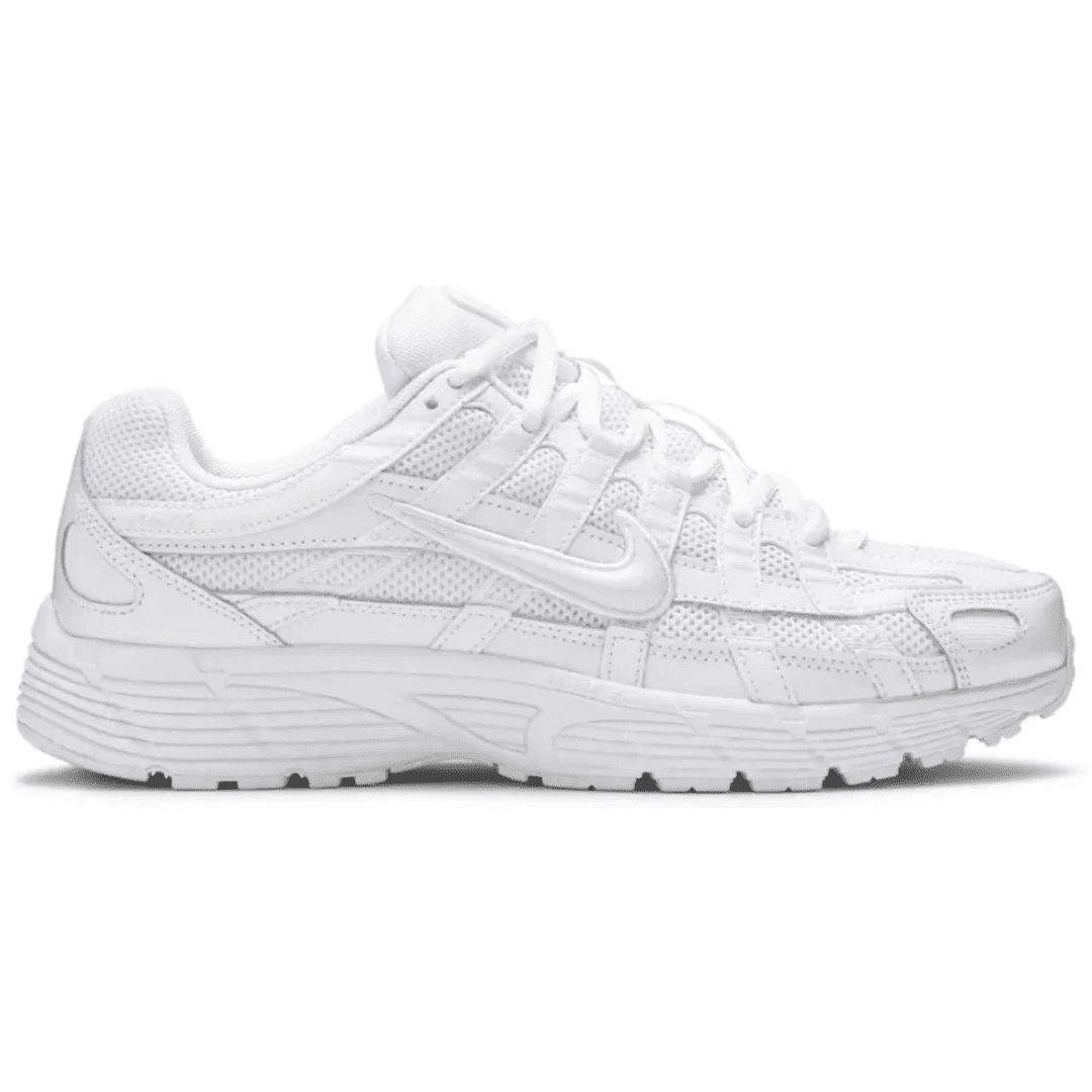 Nike P-6000 Triple White side profile
