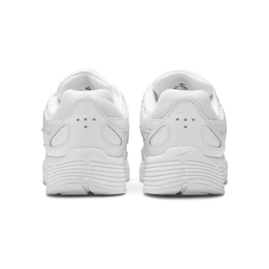 Nike P-6000 Triple White heel view