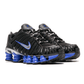 Nike Shox TL Black Racer Blue color detailing