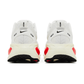 Breathable mesh upper of Nike Vomero 18 Platinum Tint Siren Red