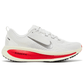 Side profile of Nike Vomero 18 Platinum Tint Siren Red running shoe Dubai UAE