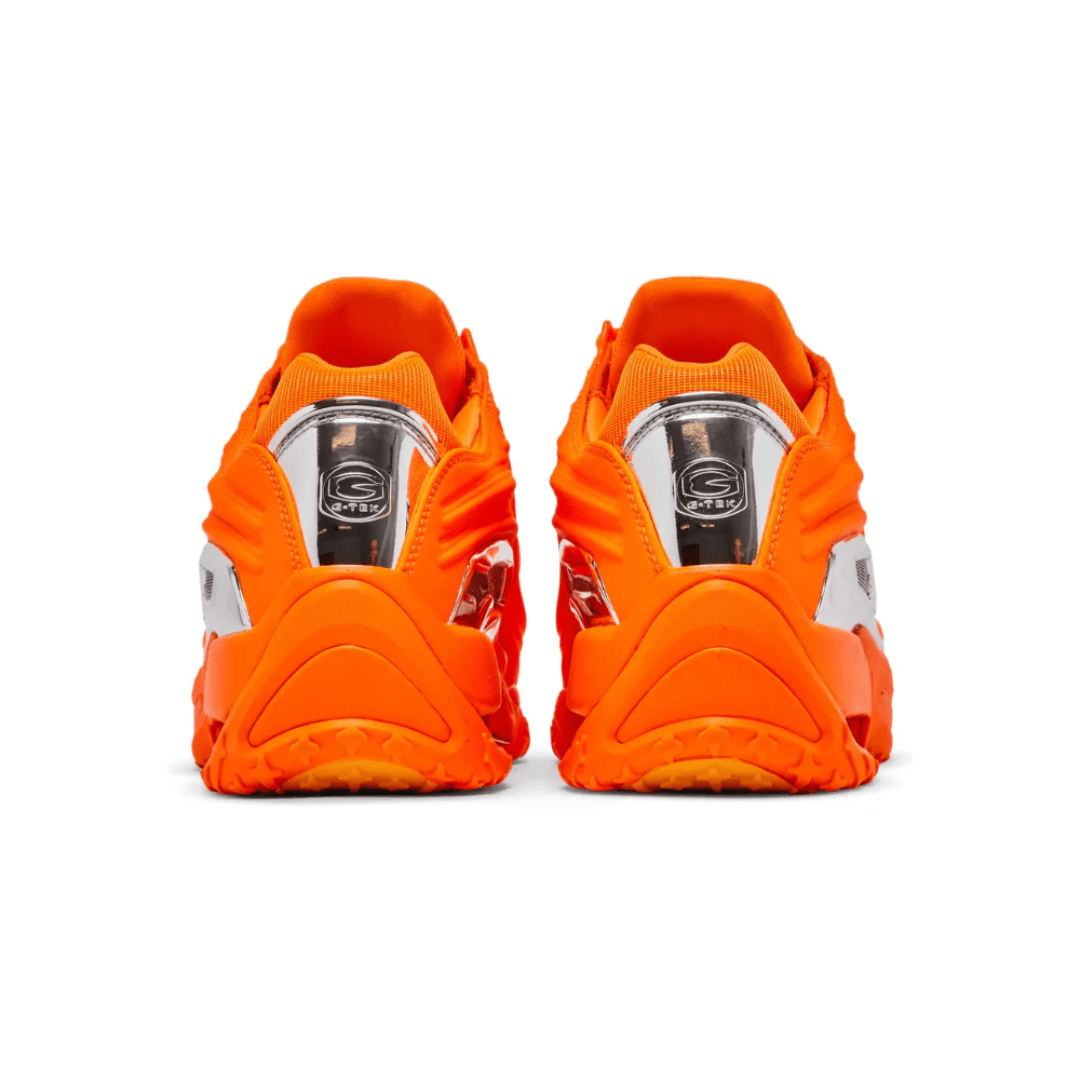 Nike Nocta Hot Step 2 Total Orange on-foot look in Dubai streetwear style.