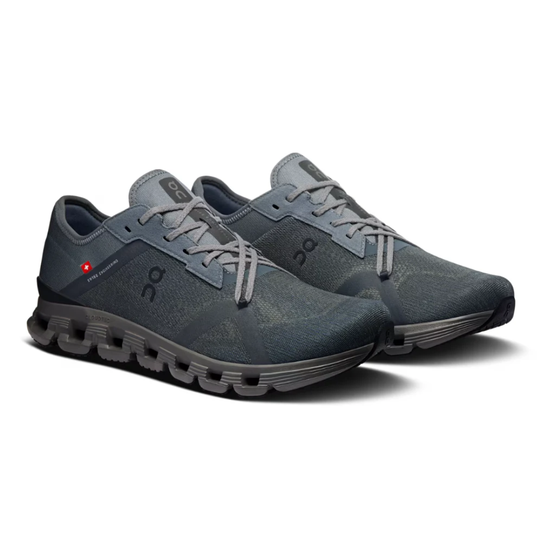 On Cloud X 4 AD Stone Black cushioned CloudTec running shoes in Dubai