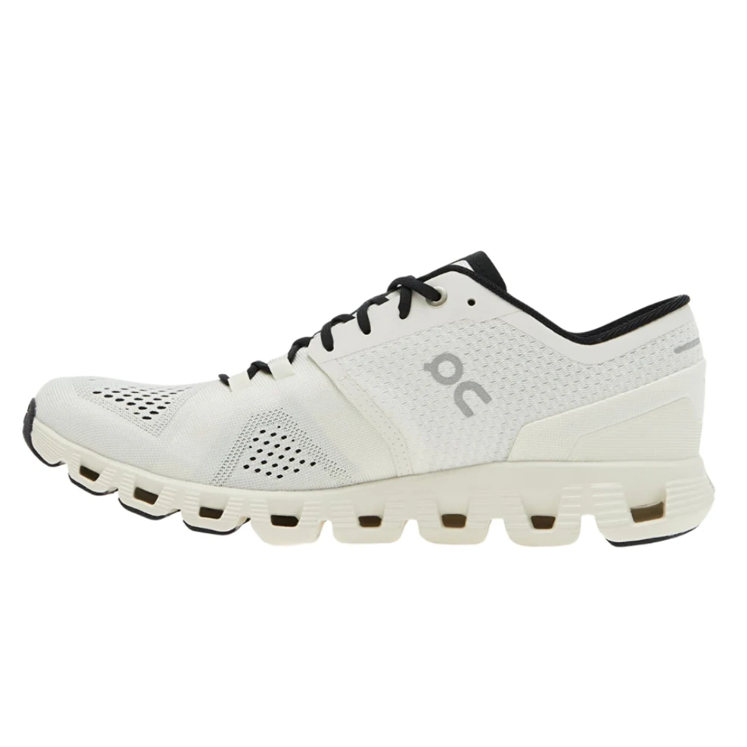 On Cloud X White Black shoes for women in Dubai