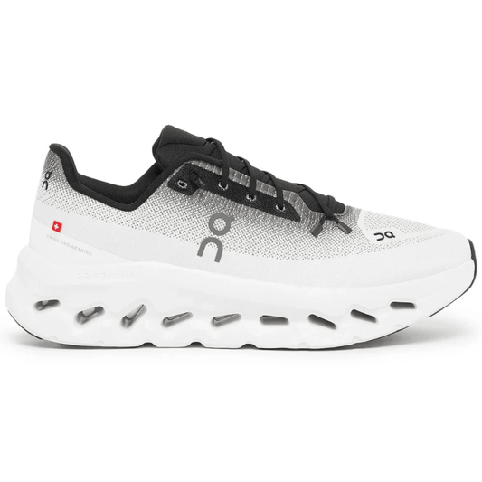 Side view of On Cloudtilt Black/Ivory shoes in Dubai UAE