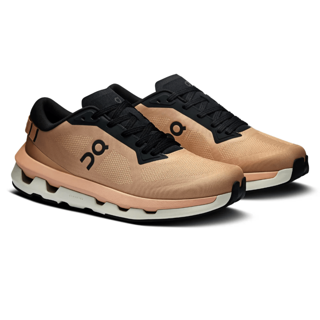 Top view of On Cloudzone Rosebrown Black sneakers UAE