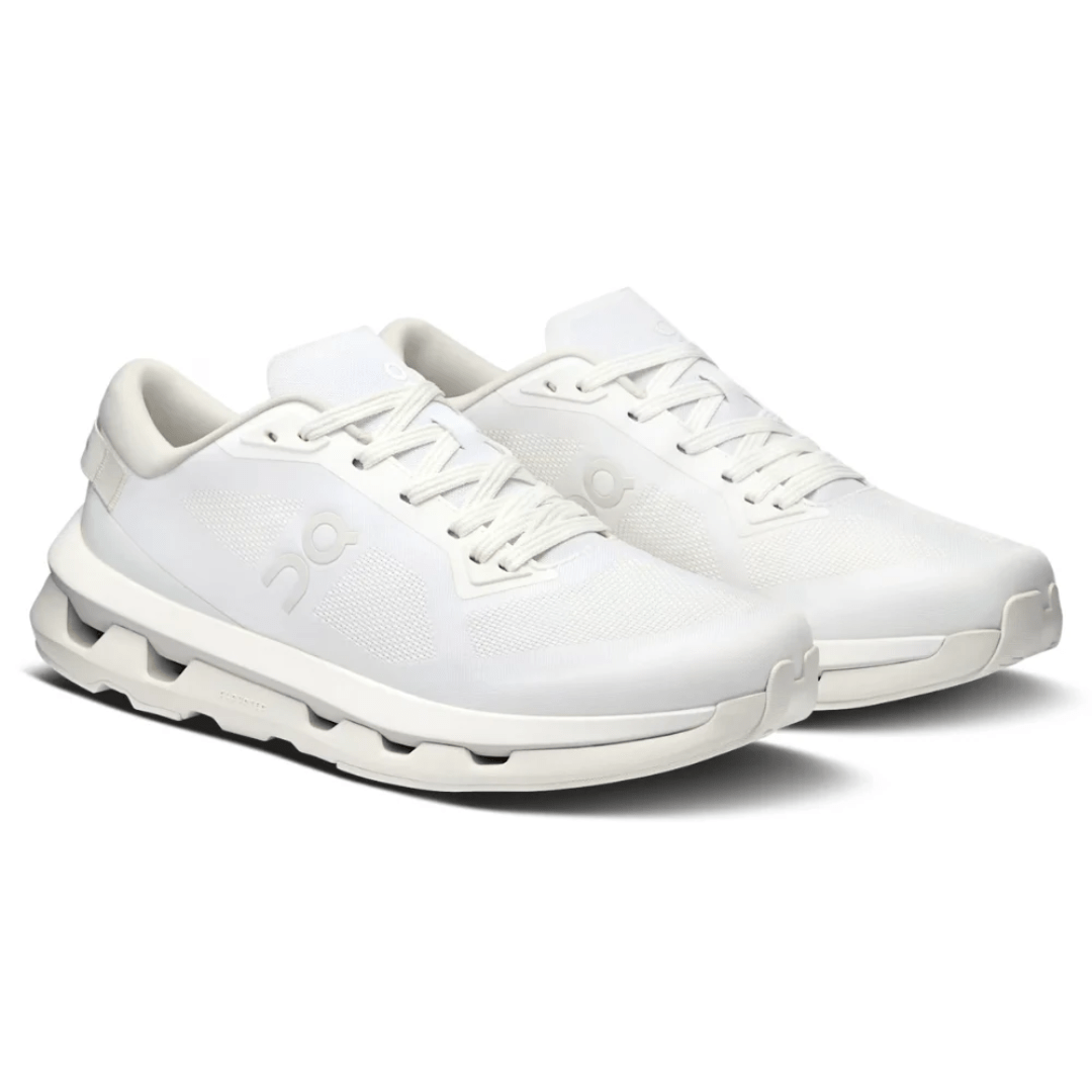On Cloudzone Triple White front view for men and women UAE