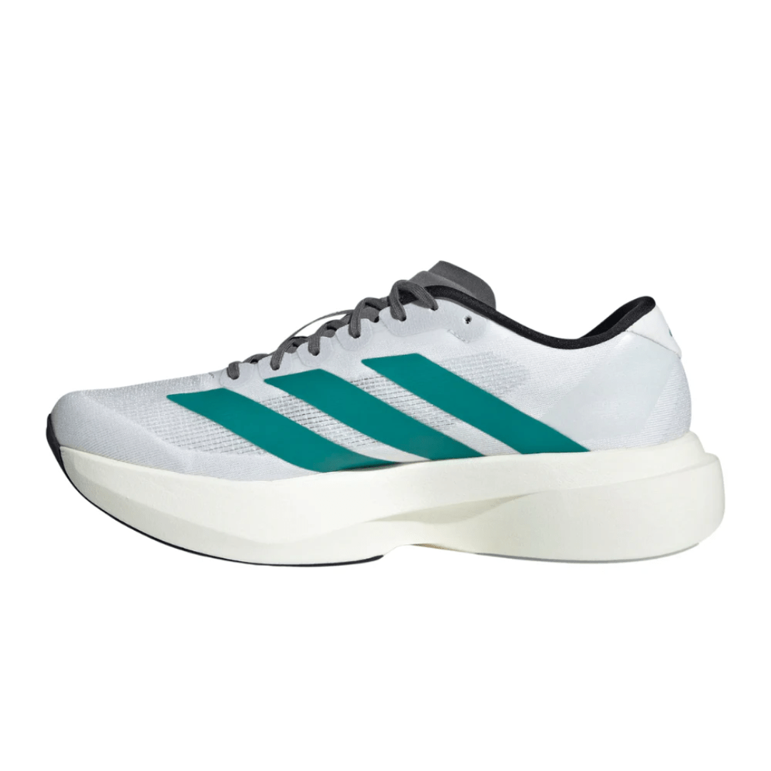 Performance-driven design of Adidas AdiZero EVO SL Cloud White Pure Teal