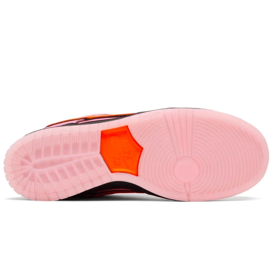 Nike SB Dunk Low ‘Blossom’ styled with casual streetwear in Dubai.