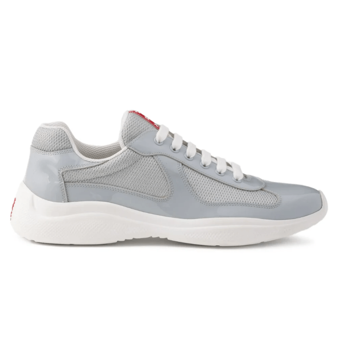 Prada America’s Cup Chunky Sole Light Grey sneaker Dubai UAE