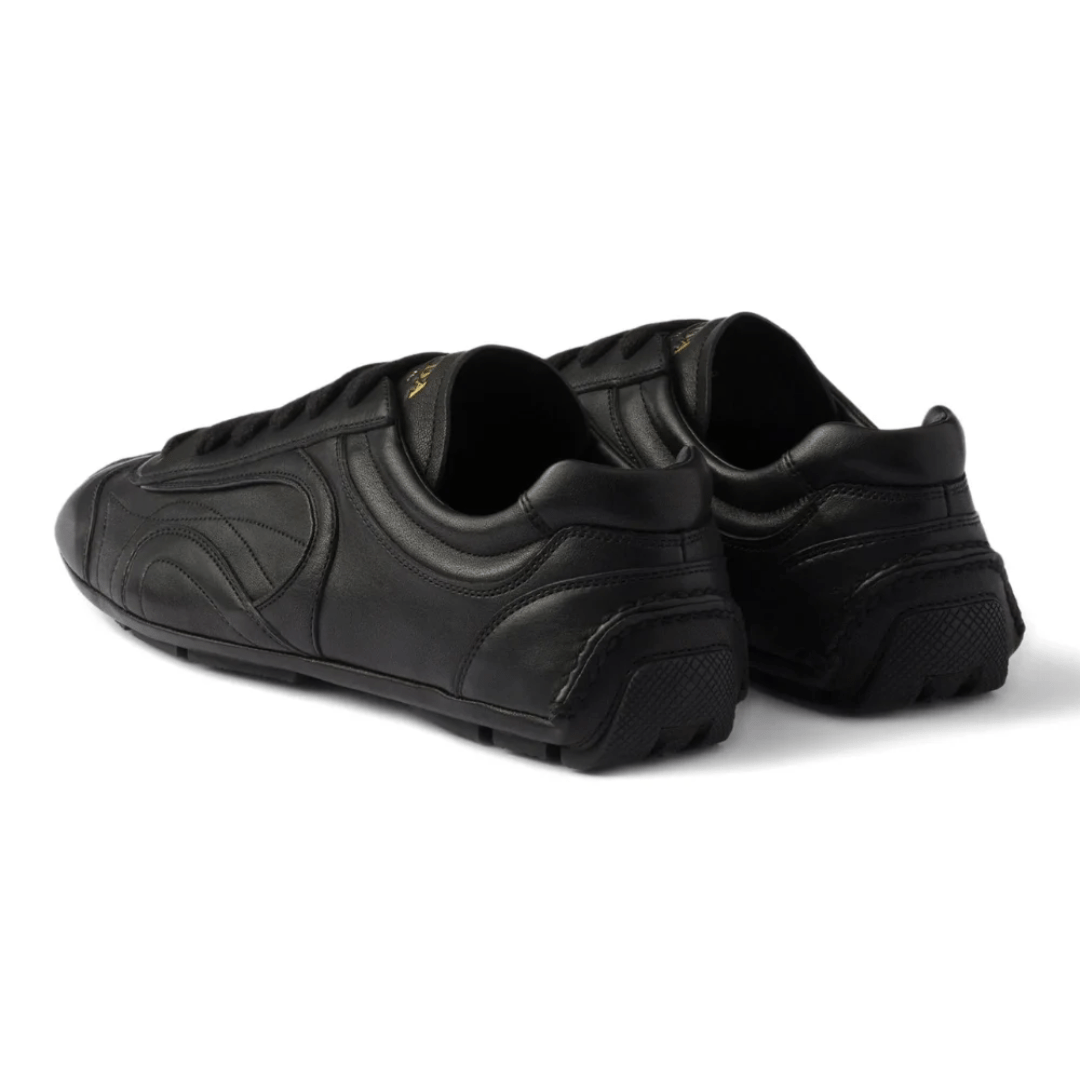 Prada Montecarlo Black lifestyle sneaker photo Dubai UAE