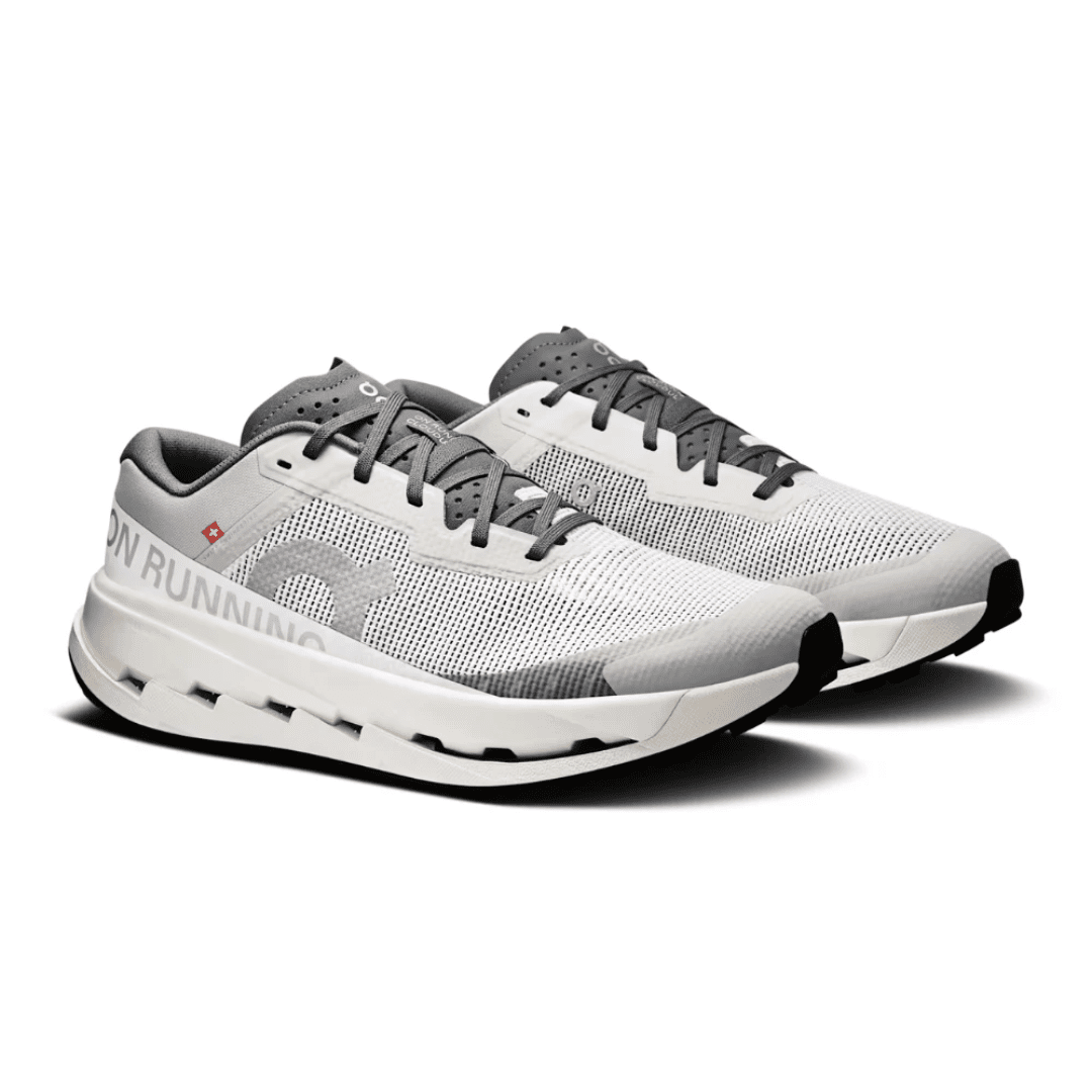 On Running Cloudultra 3 Rock White upper detail