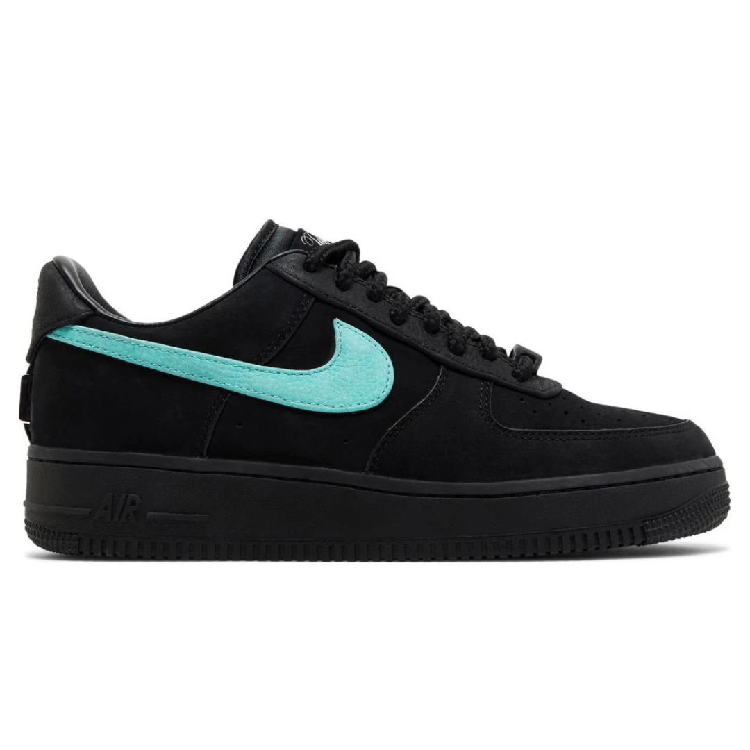 Tiffany & Co. Air Force 1 Low '1837' displayed in Dubai Mall store