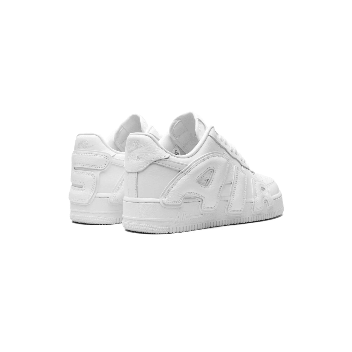 Nike x CPFM Air Force 1 Triple White on feet Dubai