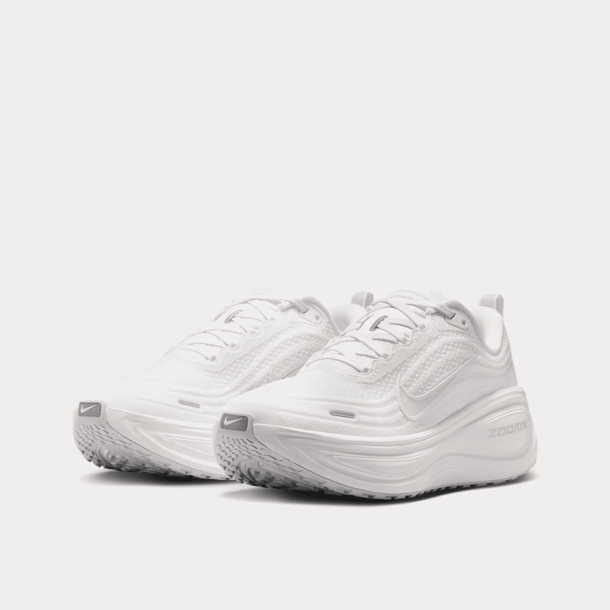 Nike Vomero Plus White on feet Dubai