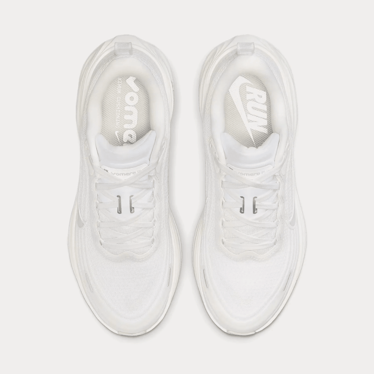 Nike Vomero Plus White top view