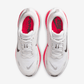 Nike Vomero Plus White | Bright Crimson top view