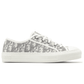 Walk’N’Dior Embroidered Canvas Low Grey side profile