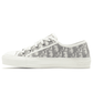 Walk’N’Dior Embroidered Canvas Low Grey on feet Dubai