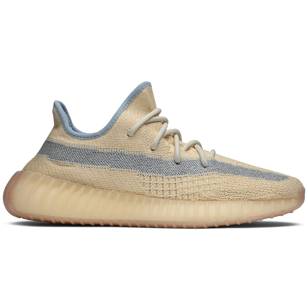 Yeezy Boost 350 V2 Linen sneaker side profile in Dubai UAE